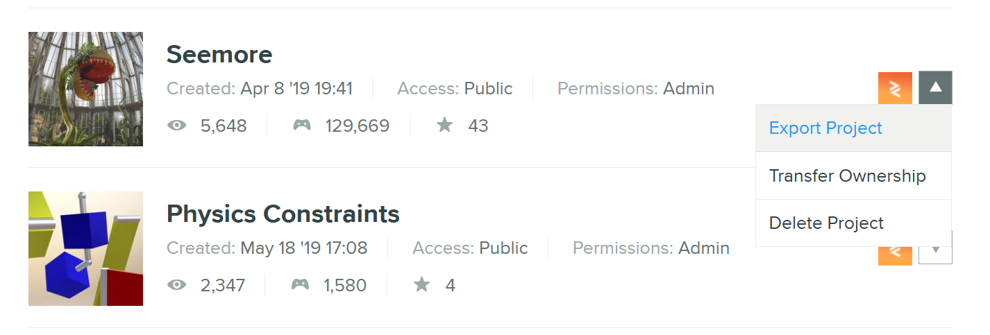Export Archive