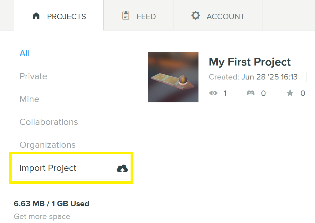 Import Archive