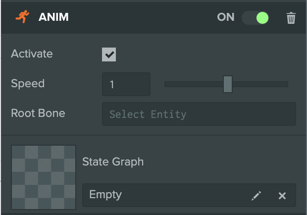 New Anim Component