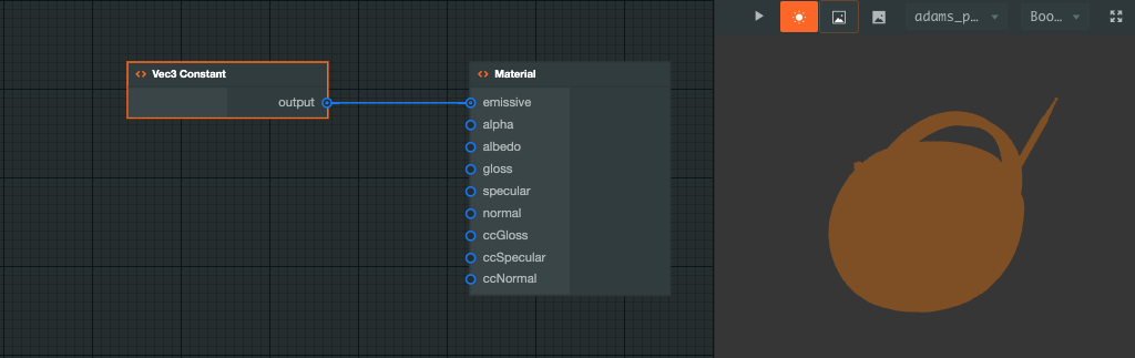 Material Graph Example