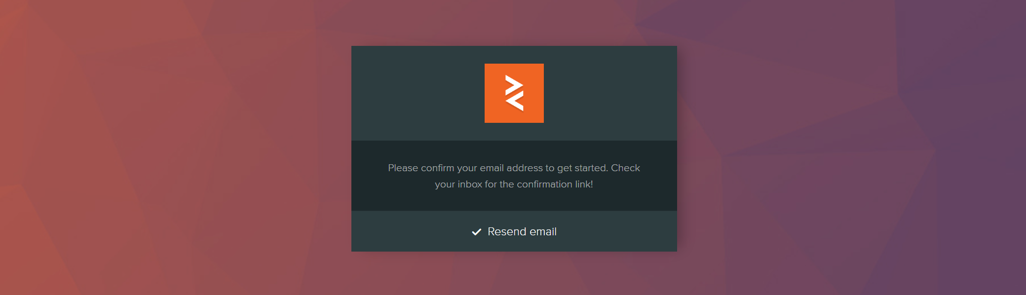 Confirm Email