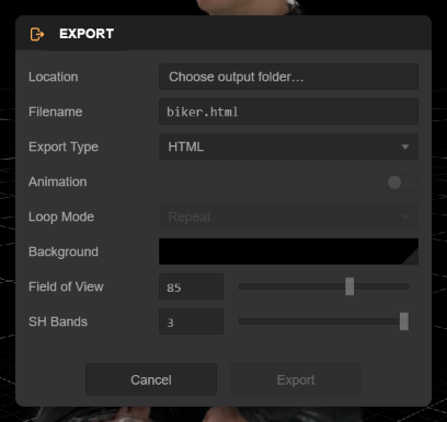 Viewer Export