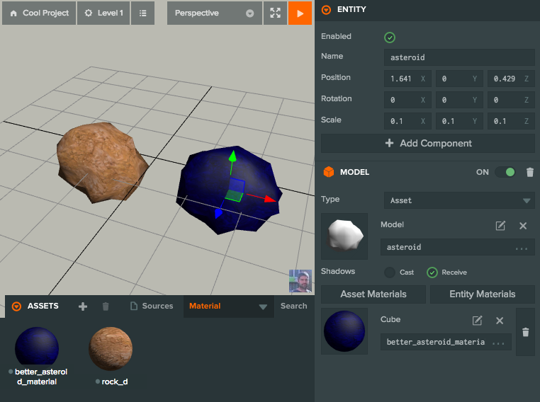 Select Different Material
