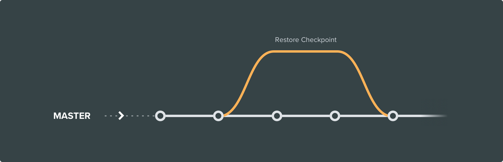 Restore checkpoint applied