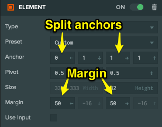 Split Anchors